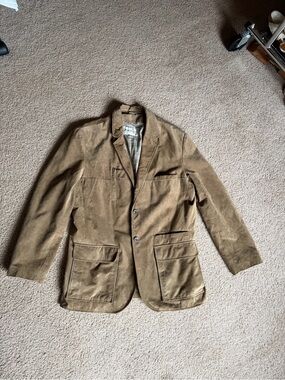 Vintage Norm Thompson Genuine
Leather Coat Size L
